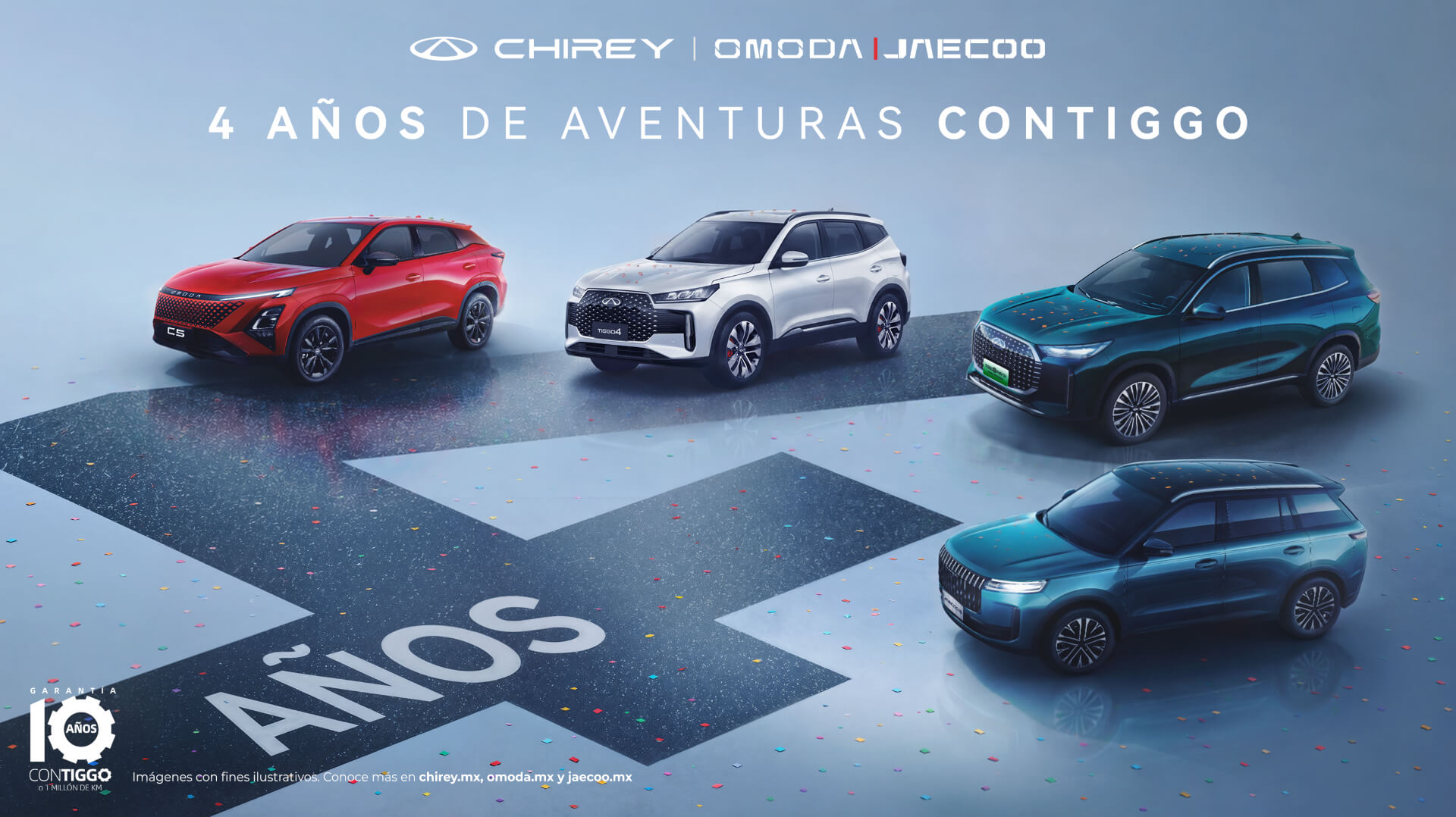 Post Cuatro años, cien mil razones: Chirey y OMODA | JAECOO consolidan su apuesta por México